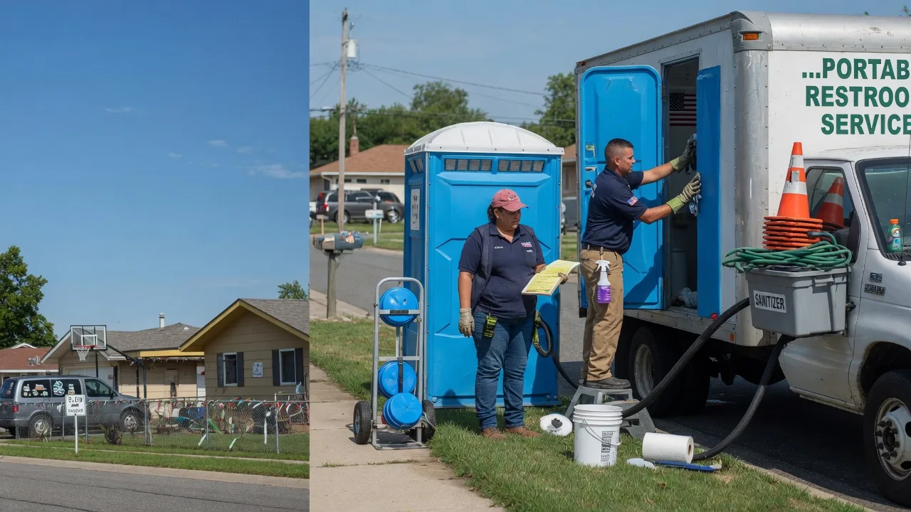 Portable Toilet Rental in Bingham, IL near me